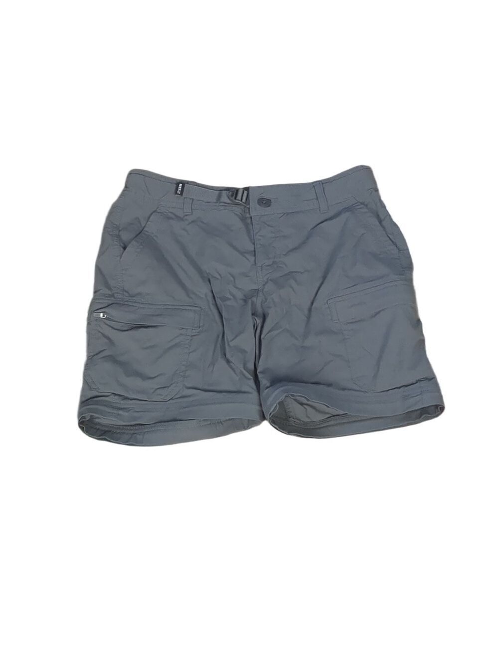 REI cop gray relaxed fit cargo shorts size 2 petite